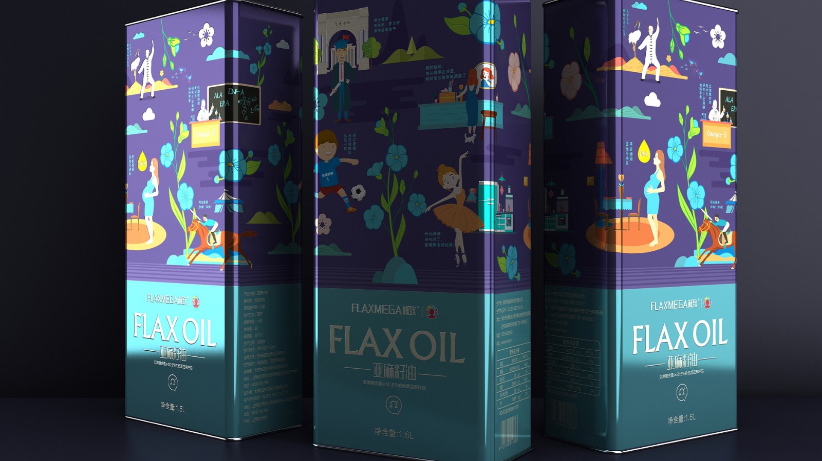 不同市場定位的食用油包裝設(shè)計(jì)目標(biāo)消費(fèi)群體不同